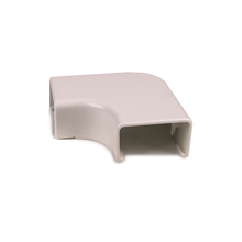 1-1/4" Elbow Cover - 1" Bend Radius - White